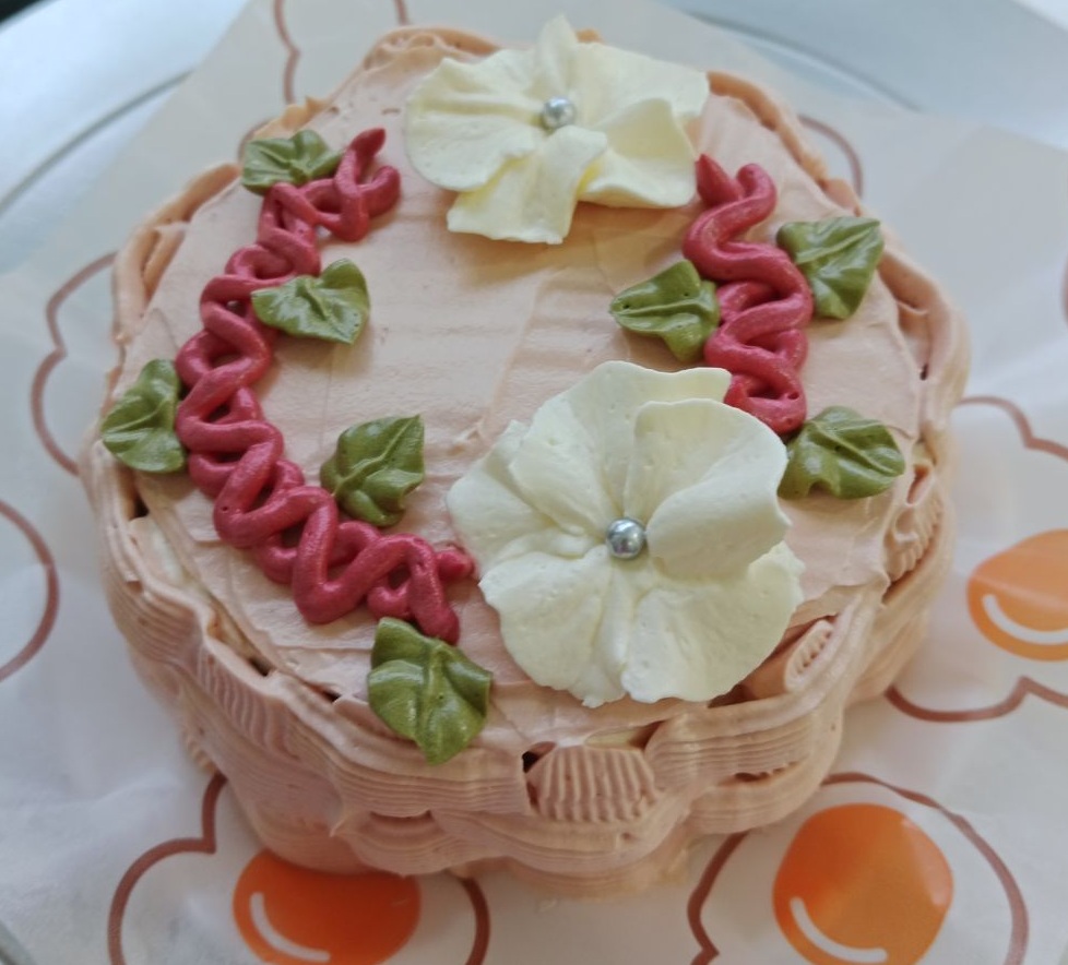 Chocolate Kissed Coffee Bento Cake